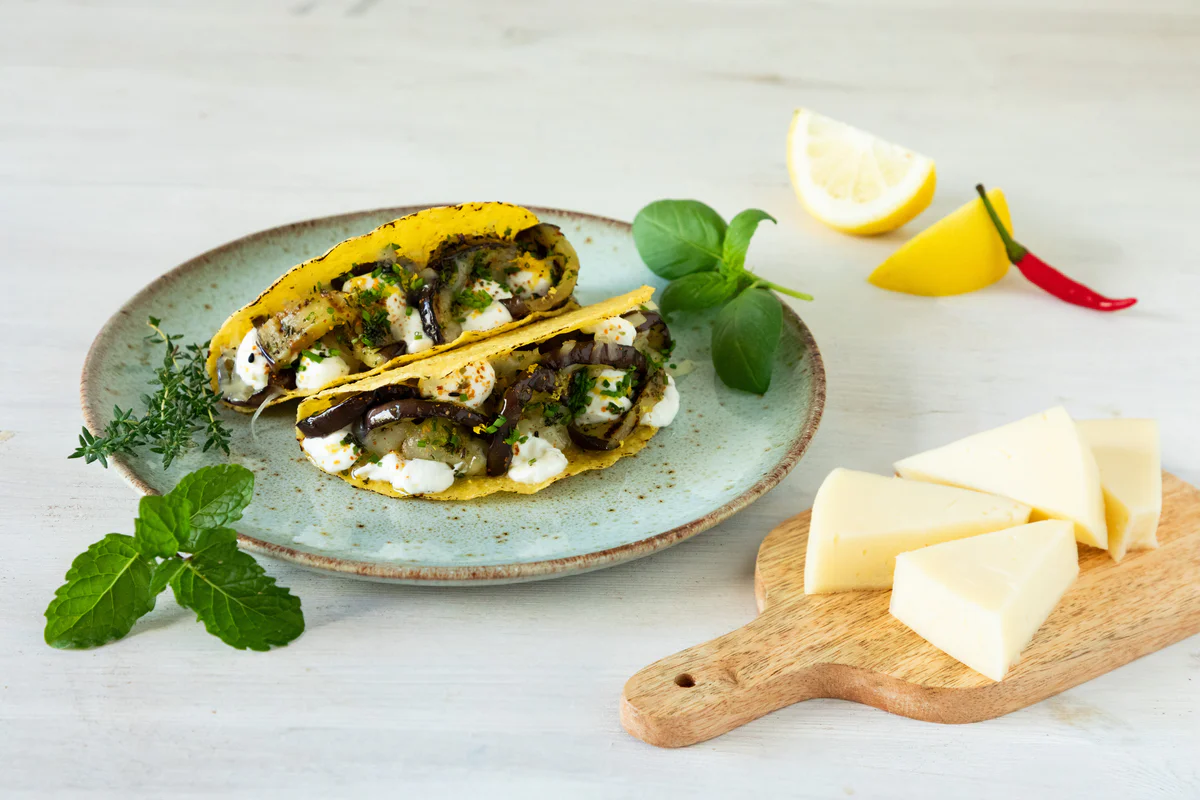 tacos-vegetariani-melanzane-provolone