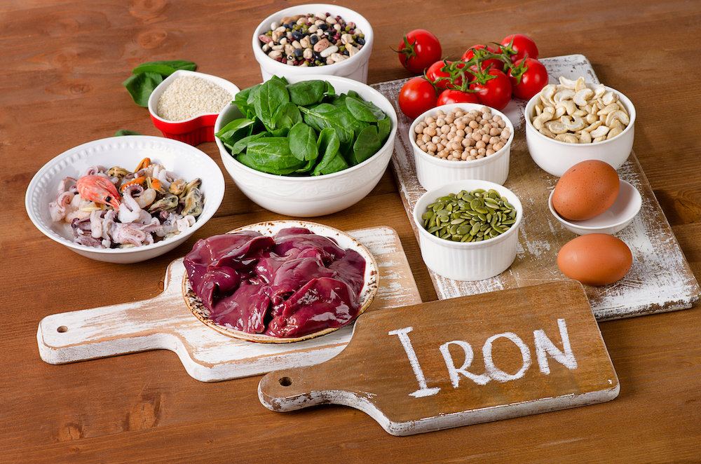 alimenti ricchi di ferro per gravidanza
