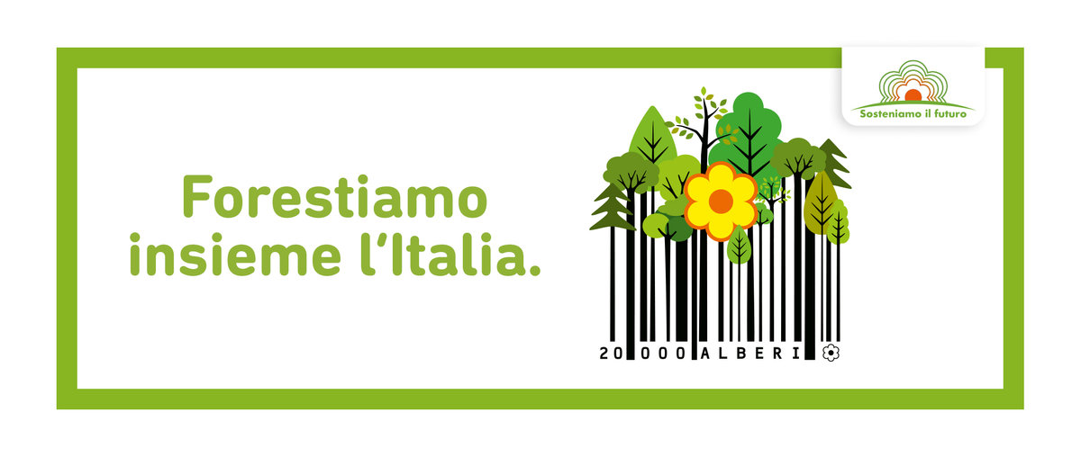 Conad lancia l'iniziativa "Forestiamo insieme l'Italia" per la tutela e salvaguardia dell'ambiente