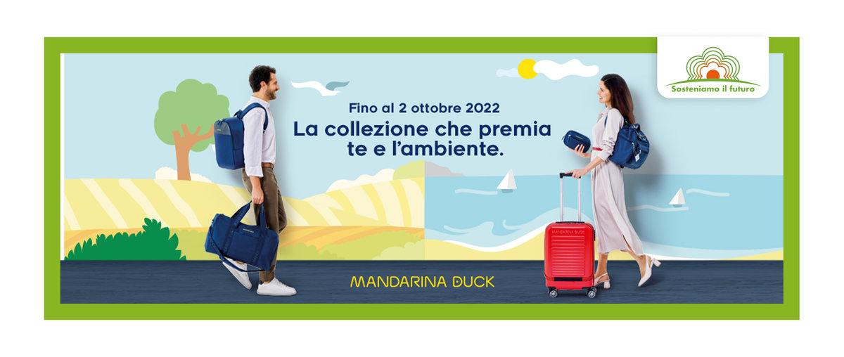 Conad lancia la nuova collezione premi eco-friendly in partnership con Mandarina Duck