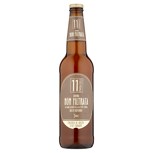Birra bionda non filtrata 5% 