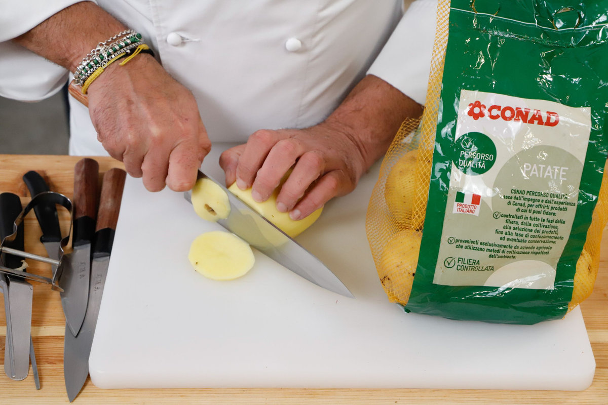 sbollentare le patate
