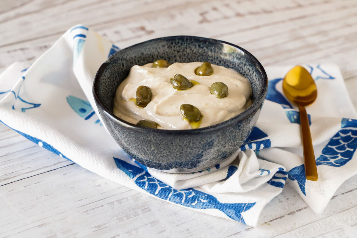 Ricetta dietetica della salsa tonnata con il Bimby 