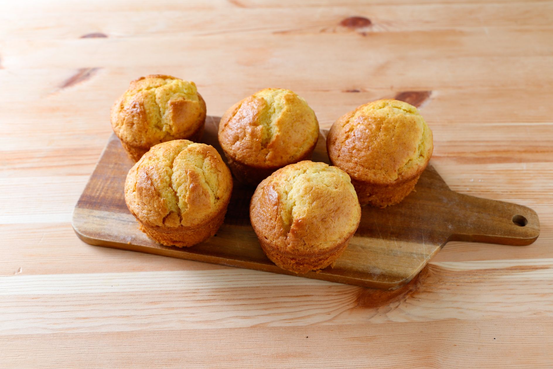 muffin cioccolato bianco e arancia